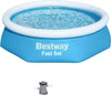 Piscina Fuori Terra Rotonda Gonfiabile 244x61cm Fast Set Con Pompa Filtro 57450 Giardino e giardinaggio/Piscine vasche idromassaggio e accessori/Piscine/Piscine fuoriterra Trade Shop italia - Napoli, Commerciovirtuoso.it