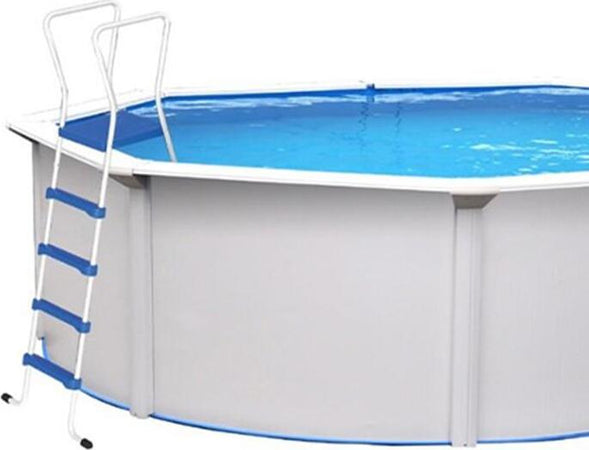 Piscina fuori terra rotonda in alluminio Steel PLUS - Ø 4,60 h.1,20 m Giardino e giardinaggio/Piscine vasche idromassaggio e accessori/Piscine/Piscine fuoriterra La Zappa - Altamura, Commerciovirtuoso.it