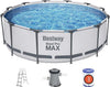 Piscina Fuori Terra Rotonda Steel Pro Max 366x100 Cm 9150lt Pompa Scaletta 56418 Giardino e giardinaggio/Piscine vasche idromassaggio e accessori/Piscine/Piscine fuoriterra Trade Shop italia - Napoli, Commerciovirtuoso.it