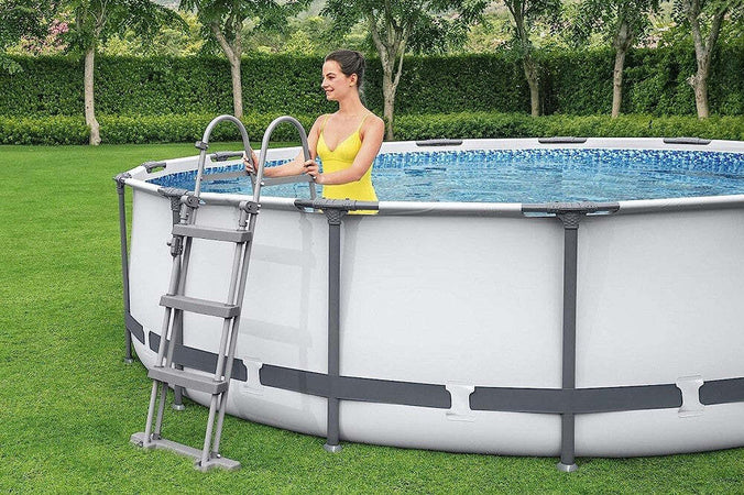 Piscina Fuori Terra Rotonda Steel Pro Max 366x100 Cm 9150lt Pompa Scaletta 56418 Giardino e giardinaggio/Piscine vasche idromassaggio e accessori/Piscine/Piscine fuoriterra Trade Shop italia - Napoli, Commerciovirtuoso.it