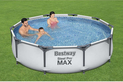 Piscina Fuori Terra Rotonda Steel Pro Max Set 305 X 76 Cm Pompa 1.249 L/h 56408 Giochi e giocattoli/Sport e giochi all'aperto/Giochi aquatici e piscine per bambini/Canotti e gonfiabili galleggianti Trade Shop italia - Napoli, Commerciovirtuoso.it