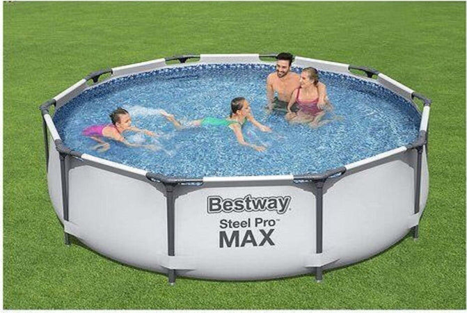 Piscina Fuori Terra Rotonda Steel Pro Max Set 305 X 76 Cm Pompa 1.249 L/h 56408 Giochi e giocattoli/Sport e giochi all'aperto/Giochi aquatici e piscine per bambini/Canotti e gonfiabili galleggianti Trade Shop italia - Napoli, Commerciovirtuoso.it