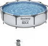 Piscina Fuori Terra Rotonda Steel Pro Max Set 305 X 76 Cm Pompa 1.249 L/h 56408 Giochi e giocattoli/Sport e giochi all'aperto/Giochi aquatici e piscine per bambini/Canotti e gonfiabili galleggianti Trade Shop italia - Napoli, Commerciovirtuoso.it