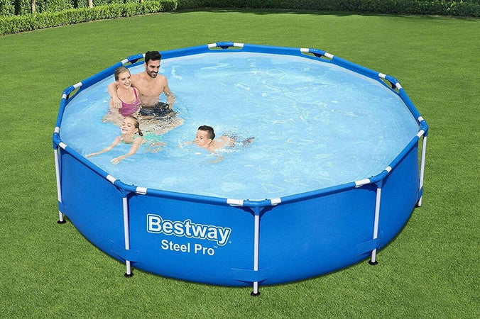 Piscina Fuori Terra Steel Pro 305x76cm Set Rotonda Con Pompa Di Filtraggio 56679 Giochi e giocattoli/Sport e giochi all'aperto/Giochi aquatici e piscine per bambini/Canotti e gonfiabili galleggianti Trade Shop italia - Napoli, Commerciovirtuoso.it