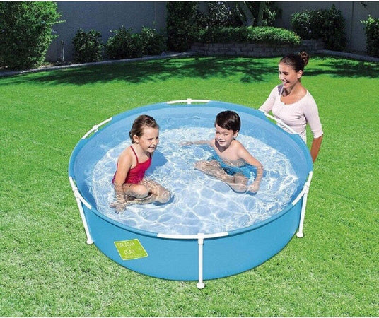 Piscina Fuori Terra Steel Pro Frame Rotonda Da 152x38 Cm 580lt Per Bambini 56283 Giochi e giocattoli/Sport e giochi all'aperto/Giochi aquatici e piscine per bambini/Canotti e gonfiabili galleggianti Trade Shop italia - Napoli, Commerciovirtuoso.it