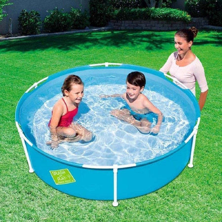 Piscina Fuori Terra Steel Pro Frame Rotonda Da 152x38 Cm 580lt Per Bambini 56283 Giochi e giocattoli/Sport e giochi all'aperto/Giochi aquatici e piscine per bambini/Canotti e gonfiabili galleggianti Trade Shop italia - Napoli, Commerciovirtuoso.it
