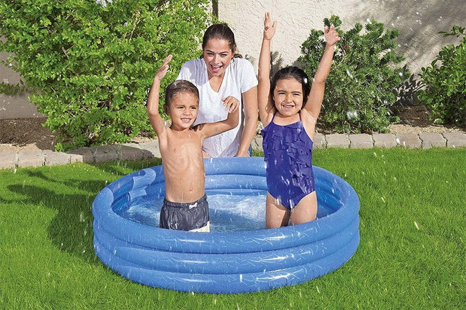Piscina Gonfiabile 122x25cm Tinta Unita Effetto Ghiaccio 3 Anelli Giardino 51025 Giochi e giocattoli/Sport e giochi all'aperto/Giochi aquatici e piscine per bambini/Piscinette per bambini Trade Shop italia - Napoli, Commerciovirtuoso.it