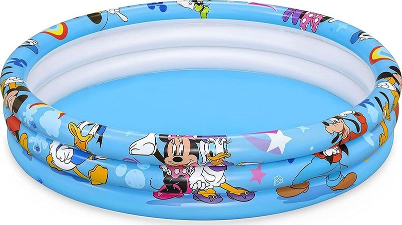 Piscina Gonfiabile 3 Anelli 122 X 25 Cm Topolino Mickey Mouse Per Bambini 91007 Giochi e giocattoli/Sport e giochi all'aperto/Giochi aquatici e piscine per bambini/Canotti e gonfiabili galleggianti Trade Shop italia - Napoli, Commerciovirtuoso.it