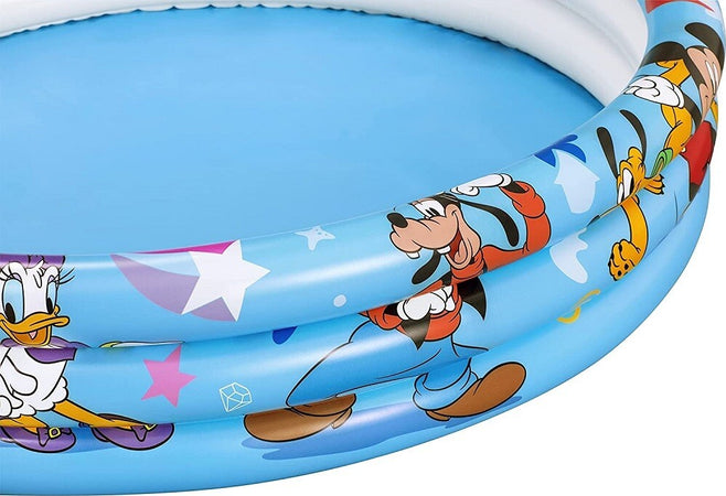 Piscina Gonfiabile 3 Anelli 122 X 25 Cm Topolino Mickey Mouse Per Bambini 91007 Giochi e giocattoli/Sport e giochi all'aperto/Giochi aquatici e piscine per bambini/Canotti e gonfiabili galleggianti Trade Shop italia - Napoli, Commerciovirtuoso.it