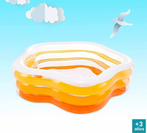 Piscina Gonfiabile A Forma Di Stella 3 Anelli Bambini 185x180x53 Cm Estate 56495 Giochi e giocattoli/Sport e giochi all'aperto/Giochi aquatici e piscine per bambini/Canotti e gonfiabili galleggianti Trade Shop italia - Napoli, Commerciovirtuoso.it