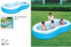 Piscina Gonfiabile A Otto Per Famiglie A 2 Anelli Gonfiabili 262x157x46 Cm 54117 Giochi e giocattoli/Sport e giochi all'aperto/Giochi aquatici e piscine per bambini/Piscinette per bambini Trade Shop italia - Napoli, Commerciovirtuoso.it