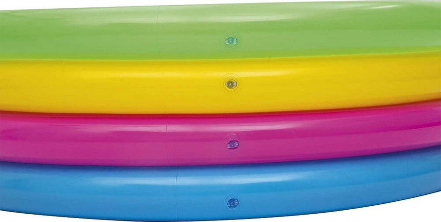Piscina Gonfiabile Arcobaleno Per Bambini A 4 Anelli Colorati 157 X 46 Cm 51117 Giochi e giocattoli/Sport e giochi all'aperto/Giochi aquatici e piscine per bambini/Canotti e gonfiabili galleggianti Trade Shop italia - Napoli, Commerciovirtuoso.it