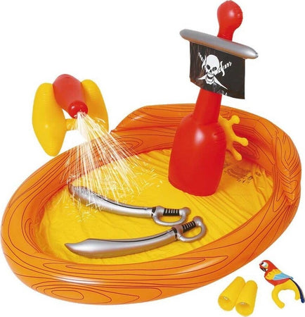 PISCINA GONFIABILE AREA DI GIOCO PIRATI CON SPARA CANNONE ACQUA 187X136X144 CM Giochi e giocattoli/Sport e giochi all'aperto/Giochi aquatici e piscine per bambini/Piscinette per bambini Trade Shop italia - Napoli, Commerciovirtuoso.it