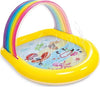 Piscina Gonfiabile Baby 2+anni Arcobaleno 147x130x86cm Con Spruzzi Parasole 57156 Giochi e giocattoli/Sport e giochi all'aperto/Giochi aquatici e piscine per bambini/Canotti e gonfiabili galleggianti Trade Shop italia - Napoli, Commerciovirtuoso.it
