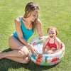 Piscina gonfiabile Baby Pool 3 Anelli, 61 x 22 cm, per bambini da balcone e spiaggia Giochi e giocattoli/Sport e giochi all'aperto/Giochi aquatici e piscine per bambini/Piscinette per bambini La Zappa - Altamura, Commerciovirtuoso.it
