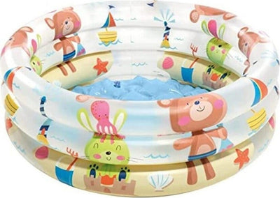 Piscina Gonfiabile Baby Pool 3 Anelli 61x22 Cm Per Bambini Estate Giardino 57106 Giochi e giocattoli/Sport e giochi all'aperto/Giochi aquatici e piscine per bambini/Piscinette per bambini Trade Shop italia - Napoli, Commerciovirtuoso.it