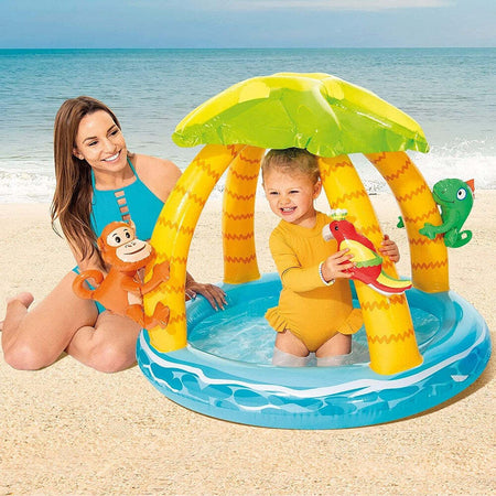 Piscina Gonfiabile Baby Pool Palma 102x86 Cm 45 Lt Bambini 1-3 Anni Estate 58417 Giochi e giocattoli/Sport e giochi all'aperto/Giochi aquatici e piscine per bambini/Canotti e gonfiabili galleggianti Trade Shop italia - Napoli, Commerciovirtuoso.it