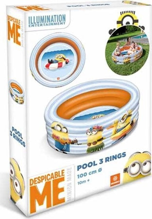 PISCINA GONFIABILE CATTIVISSIMO ME DISNEY BAMBINI 3 ANELLI DIAMETRO 100 CM Giochi e giocattoli/Sport e giochi all'aperto/Giochi aquatici e piscine per bambini/Piscinette per bambini Trade Shop italia - Napoli, Commerciovirtuoso.it