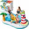 Piscina gonfiabile con scivolo e canna da pesca 218 X 99 cm per balcone e giardino Giochi e giocattoli/Sport e giochi all'aperto/Giochi aquatici e piscine per bambini/Piscinette per bambini La Zappa - Altamura, Commerciovirtuoso.it