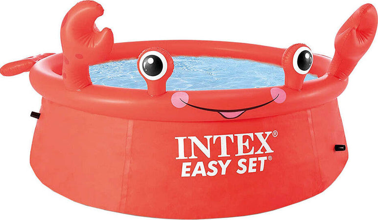 PISCINA-GONFIABILE-'CRAB-EASY-SET'-cm-183-x-51---capacità-lt-880-Intex