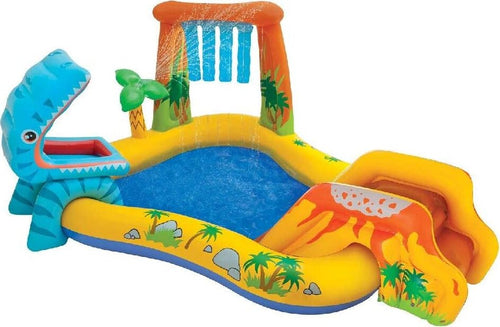 Piscina gonfiabile da balcone e giardino dinosauro per bambini 249 cm Giochi e giocattoli/Sport e giochi all'aperto/Giochi aquatici e piscine per bambini/Piscinette per bambini La Zappa - Altamura, Commerciovirtuoso.it