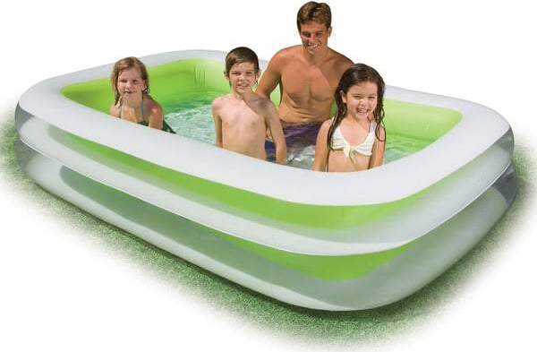 Piscina gonfiabile 'family' da giardino e veranda 175 x 276 cm Giochi e giocattoli/Sport e giochi all'aperto/Giochi aquatici e piscine per bambini/Piscinette per bambini La Zappa - Altamura, Commerciovirtuoso.it