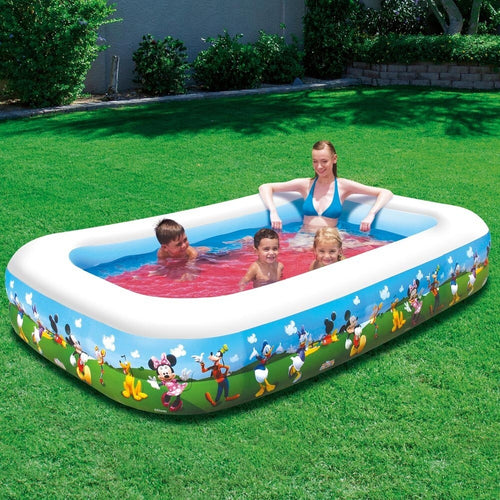 PISCINA GONFIABILE FAMILY DISNEY TOPOLINO CLUB HOUSE 260 X 175 X 51 CM Giochi e giocattoli/Sport e giochi all'aperto/Giochi aquatici e piscine per bambini/Piscinette per bambini Trade Shop italia - Napoli, Commerciovirtuoso.it