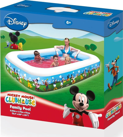 PISCINA GONFIABILE FAMILY DISNEY TOPOLINO CLUB HOUSE 260 X 175 X 51 CM Giochi e giocattoli/Sport e giochi all'aperto/Giochi aquatici e piscine per bambini/Piscinette per bambini Trade Shop italia - Napoli, Commerciovirtuoso.it
