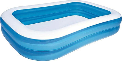 Piscina Gonfiabile Family Rettangolare A 2 Anelli 262x175x51cm 54006 Per Bambini Giochi e giocattoli/Sport e giochi all'aperto/Giochi aquatici e piscine per bambini/Canotti e gonfiabili galleggianti Trade Shop italia - Napoli, Commerciovirtuoso.it