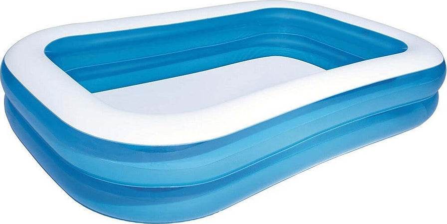 Piscina Gonfiabile Family Rettangolare A 2 Anelli 262x175x51cm 54006 Per Bambini Giochi e giocattoli/Sport e giochi all'aperto/Giochi aquatici e piscine per bambini/Canotti e gonfiabili galleggianti Trade Shop italia - Napoli, Commerciovirtuoso.it