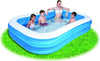 Piscina Gonfiabile Family Rettangolare A 2 Anelli 262x175x51cm 54006 Per Bambini Giochi e giocattoli/Sport e giochi all'aperto/Giochi aquatici e piscine per bambini/Canotti e gonfiabili galleggianti Trade Shop italia - Napoli, Commerciovirtuoso.it