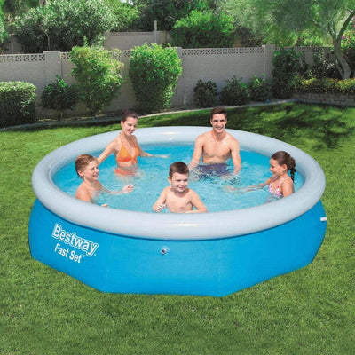 Piscina Gonfiabile Fast Set Rotonda 305x76cm Predisposta Per Pompa Filtro 57266 Giochi e giocattoli/Sport e giochi all'aperto/Giochi aquatici e piscine per bambini/Canotti e gonfiabili galleggianti Trade Shop italia - Napoli, Commerciovirtuoso.it