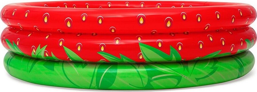 Piscina Gonfiabile Fragola Rotonda Bambini Giardino A 3 Anelli 168 X 38 Cm 51145 Giardino e giardinaggio/Piscine vasche idromassaggio e accessori/Piscine/Piscine gonfiabili Trade Shop italia - Napoli, Commerciovirtuoso.it