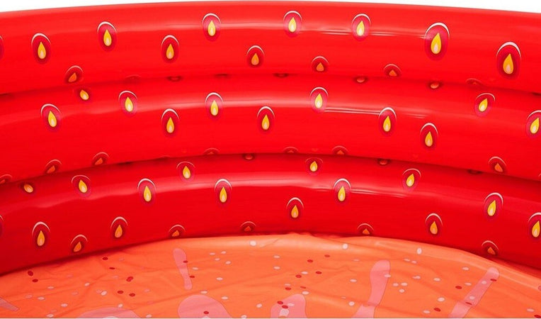 Piscina Gonfiabile Fragola Rotonda Bambini Giardino A 3 Anelli 168 X 38 Cm 51145 Giardino e giardinaggio/Piscine vasche idromassaggio e accessori/Piscine/Piscine gonfiabili Trade Shop italia - Napoli, Commerciovirtuoso.it
