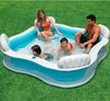 Piscina-Gonfiabile-Fuoriterra-4-Sedili-229x229x66cm-Con-2-Portabicchieri
