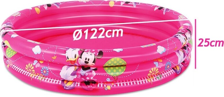 PISCINA GONFIABILE MINNIE 122 X 25 CM 3 ANELLI DISNEY PAPERINA PER BAMBINI Giochi e giocattoli/Sport e giochi all'aperto/Giochi aquatici e piscine per bambini/Piscinette per bambini Trade Shop italia - Napoli, Commerciovirtuoso.it