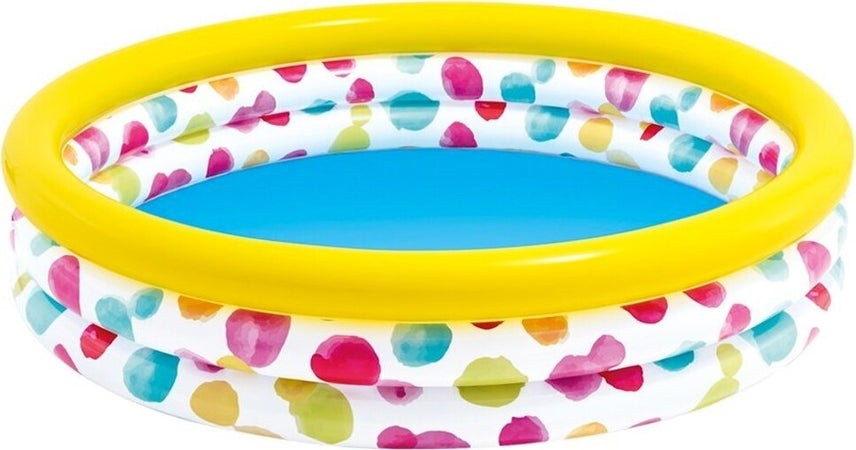 PISCINA GONFIABILE PER BAMBINI 3 ANELLI 114 X 25 CM GIARDINO TERRAZZO 132 LT Giochi e giocattoli/Sport e giochi all'aperto/Giochi aquatici e piscine per bambini/Piscinette per bambini Trade Shop italia - Napoli, Commerciovirtuoso.it