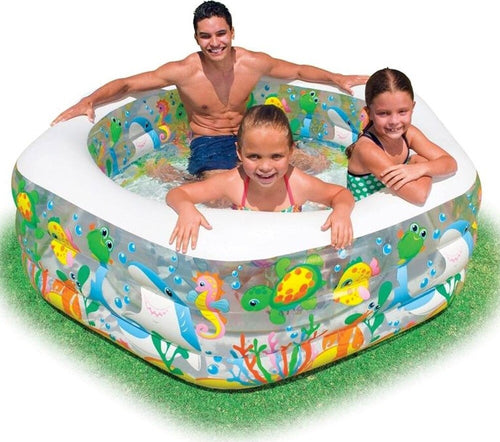 PISCINA GONFIABILE PER BAMBINI PESCI DELL'OCEANO A 3 ANELLI 191 X 178 X 61 CM Giochi e giocattoli/Sport e giochi all'aperto/Giochi aquatici e piscine per bambini/Piscinette per bambini Trade Shop italia - Napoli, Commerciovirtuoso.it