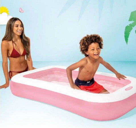 Piscina Gonfiabile Per Bambini Rettangolare Baby 166 X 100 X 25cm Giardino 58423 Giochi e giocattoli/Sport e giochi all'aperto/Giochi aquatici e piscine per bambini/Canotti e gonfiabili galleggianti Trade Shop italia - Napoli, Commerciovirtuoso.it