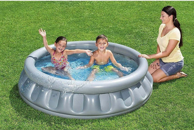 Piscina Gonfiabile Per Bambini Spaceship Astronave Silver 152x43 Cm 512 Lt 51080 Giardino e giardinaggio/Piscine vasche idromassaggio e accessori/Piscine/Piscine gonfiabili Trade Shop italia - Napoli, Commerciovirtuoso.it