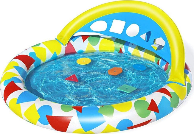 Piscina Gonfiabile Per Bambini Splash & Learn 120x117x46cm 5 Forme Schiuma 52378 Giochi e giocattoli/Sport e giochi all'aperto/Giochi aquatici e piscine per bambini/Canotti e gonfiabili galleggianti Trade Shop italia - Napoli, Commerciovirtuoso.it