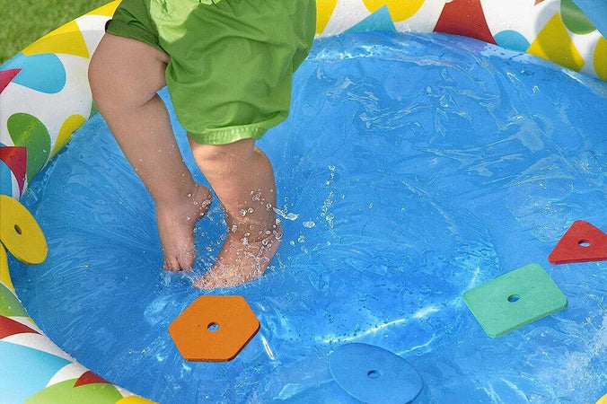 Piscina Gonfiabile Per Bambini Splash & Learn 120x117x46cm 5 Forme Schiuma 52378 Giochi e giocattoli/Sport e giochi all'aperto/Giochi aquatici e piscine per bambini/Canotti e gonfiabili galleggianti Trade Shop italia - Napoli, Commerciovirtuoso.it