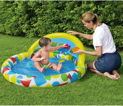 Piscina Gonfiabile Per Bambini Splash & Learn 120x117x46cm 5 Forme Schiuma 52378 Giochi e giocattoli/Sport e giochi all'aperto/Giochi aquatici e piscine per bambini/Canotti e gonfiabili galleggianti Trade Shop italia - Napoli, Commerciovirtuoso.it