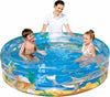 PISCINA GONFIABILE PER BAMBINI TRASPARENTE SEA LIFE 3 ANELLI 150 X 53 CM Giochi e giocattoli/Sport e giochi all'aperto/Giochi aquatici e piscine per bambini/Piscinette per bambini Trade Shop italia - Napoli, Commerciovirtuoso.it