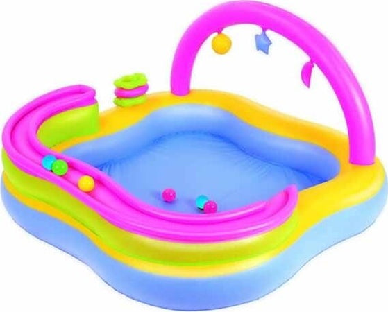 PISCINA GONFIABILE PLAY CENTER BAMBINI CON GIOCHI 159 X 159 X 89 CM VINILE Giochi e giocattoli/Sport e giochi all'aperto/Giochi aquatici e piscine per bambini/Piscinette per bambini Trade Shop italia - Napoli, Commerciovirtuoso.it