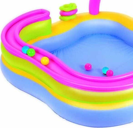 PISCINA GONFIABILE PLAY CENTER BAMBINI CON GIOCHI 159 X 159 X 89 CM VINILE Giochi e giocattoli/Sport e giochi all'aperto/Giochi aquatici e piscine per bambini/Piscinette per bambini Trade Shop italia - Napoli, Commerciovirtuoso.it