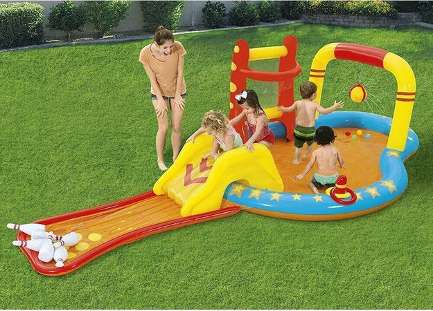 Piscina Gonfiabile Play Center Piccolo Campine Bambini 435x213x117cm Sport 53068 Giardino e giardinaggio/Piscine vasche idromassaggio e accessori/Piscine/Piscine gonfiabili Trade Shop italia - Napoli, Commerciovirtuoso.it