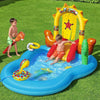 Piscina-Gonfiabile-Playcenter-Selvaggio-West-Bambini-264x188-con-Scivolo-Doccia