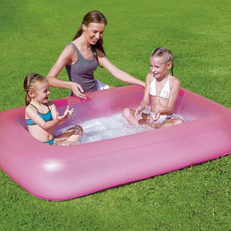 Piscina Gonfiabile Rettangolare 165 X 104 X 25 Cm Con Fondo Gonfiabile Bambini Giochi e giocattoli/Sport e giochi all'aperto/Giochi aquatici e piscine per bambini/Canotti e gonfiabili galleggianti Trade Shop italia - Napoli, Commerciovirtuoso.it