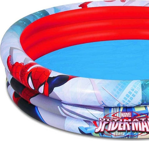 PISCINA GONFIABILE SPIDERMAN 3 ANELLI 150 X 32 CM PER BAMBINI UOMO RAGNO Giochi e giocattoli/Sport e giochi all'aperto/Giochi aquatici e piscine per bambini/Piscinette per bambini Trade Shop italia - Napoli, Commerciovirtuoso.it